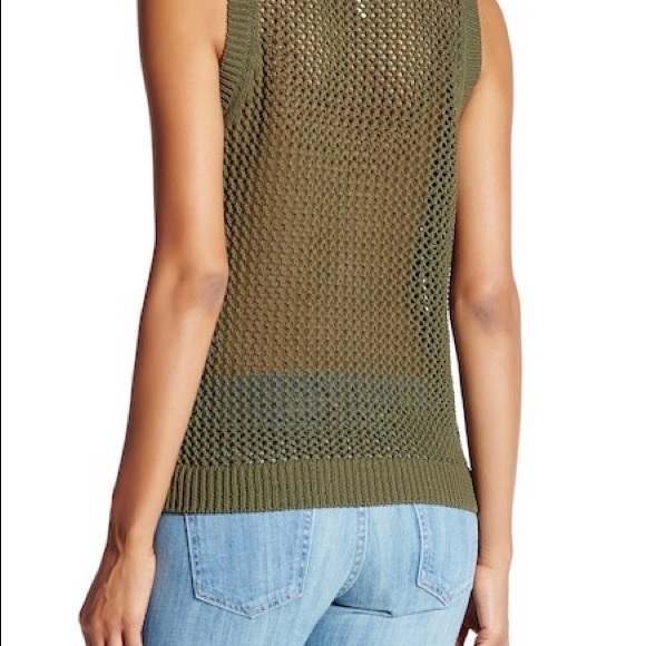 Current Elliott Sleeveless Rope Stitch Tank - Picture 2 of 5